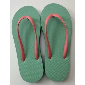 Feelgoodz • Teal Pink Blue Flip Flops